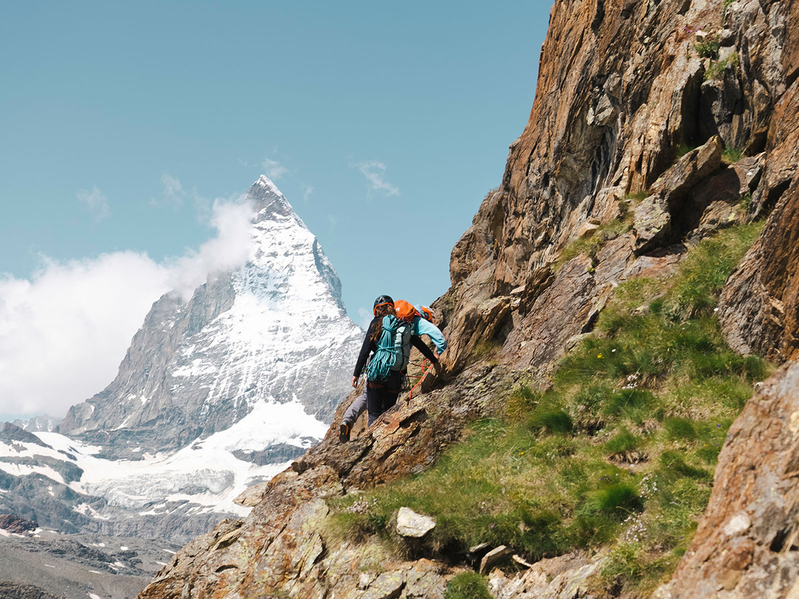 Climbing the Matterhorn in the footsteps of Lucy Walker