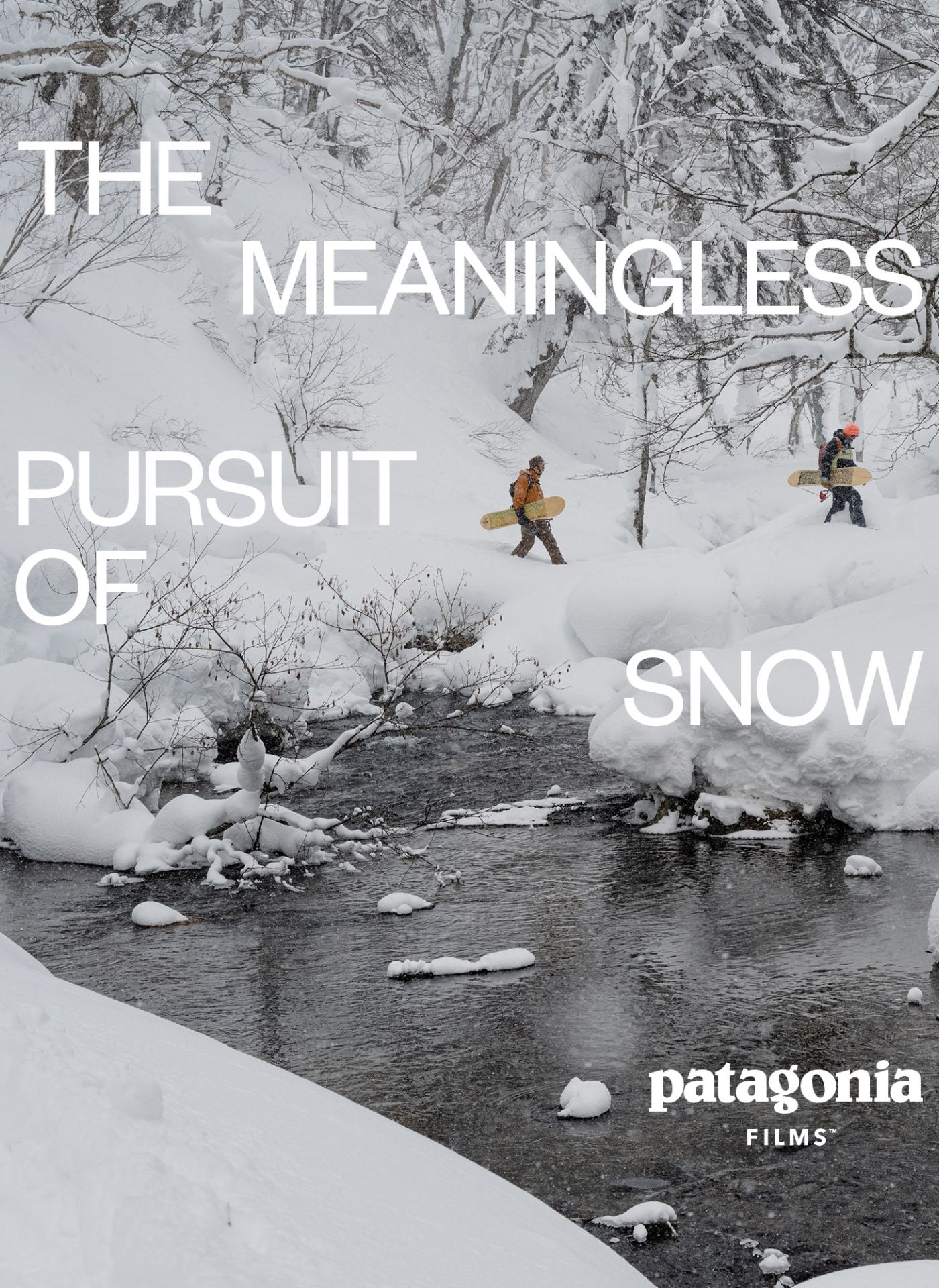 Patagonia's Meaningless Pursuit of Snow campaign
