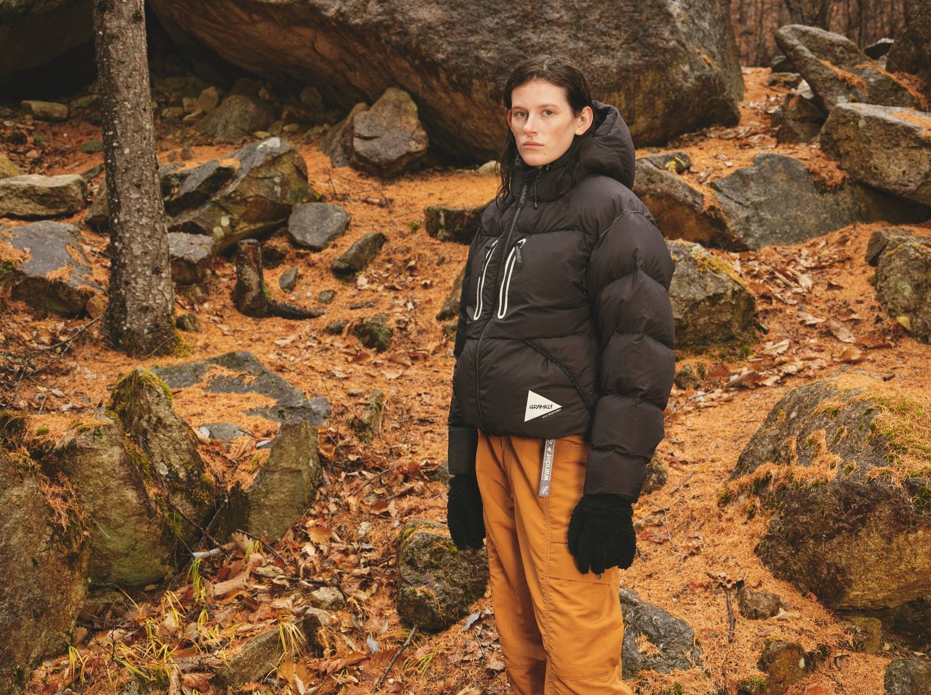 Campaign image for Gramicci x and wander collaboration